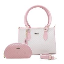 Bolsa Feminina Elegante com Necessaire Kit Casual Alça Confortável Bolsinha Para Maquiagem - Amanner