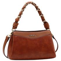 Bolsa Feminina Elegante Correntes Metalizadas Estilo Chenson