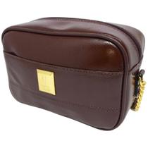 Bolsa Feminina Elegante Detalhe de Corrente Dourada Vizzano Bolsa Feminina Elegante Detalhe de Corrente Dourada Vizzano