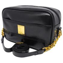 Bolsa Feminina Elegante Detalhe de Corrente Dourada Vizzano Bolsa Feminina Elegante Detalhe de Corrente Dourada Vizzano