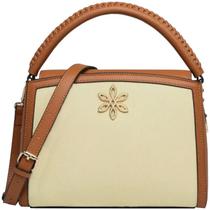 Bolsa Feminina Elegante Fiore F8142 - Marrom