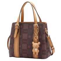 Bolsa Feminina Elegante Funcional Chaveiro Ursinho Chenson