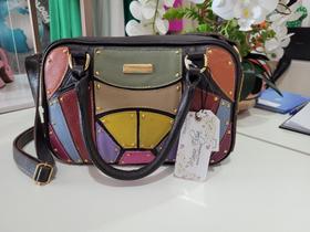 Bolsa Feminina, em Couro Belmira Mattos