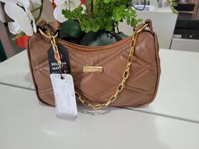 Bolsa Feminina, em Couro Belmira Mattos