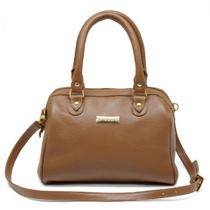 Bolsa Feminina Em Couro Com Alça Regulável e Removível de Mão Ombro e Transversal 8600 Bolsa Feminina Em Couro Com Alça Regulável e Removível de Mão Ombro e Transversal 8600
