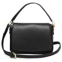 Bolsa Feminina Em Couro Com Alça Regulável e Removível de Mão Ombro e Transversal 8601 Bolsa Feminina Em Couro Com Alça Regulável e Removível de Mão Ombro e Transversal 8601