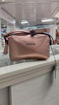 Bolsa Feminina em Couro festa com alça fixa em couro.