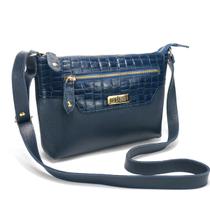 Bolsa Feminina em Couro Legitimo Pequena Alça Transversal Metais Dourados Road Seven Bolsa Feminina em Couro Legitimo Pequena Alça Transversal Metais Dourados Road Seven