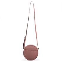 Bolsa Feminina Em Couro Legitimo Redondinha