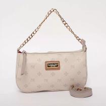 Bolsa feminina em monograma
