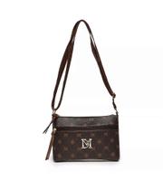 Bolsa feminina em monograma