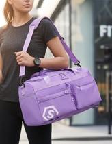 Bolsa Feminina Esportiva 2 em 1 Academia Viagem Porta Tênis