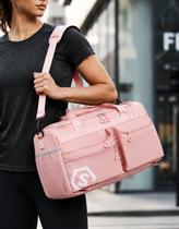 Bolsa Feminina Esportiva 2 em 1 Academia Viagem Porta Tênis