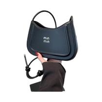 Bolsa Feminina Estilo Coreano Em Forma De Meia-Lua Multifuncional, Bolsa De Ombro E Transversal