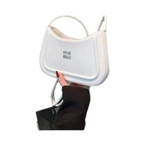 Bolsa Feminina Estilo Coreano Multifuncional Em Forma De Crescente, Bolsa De Ombro E Transversal