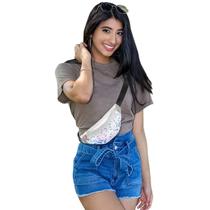 Bolsa Feminina Estilosa Costura Brilhosa Festa Balada Original Tik Tok Estilosa Moderna Pratica Brilhante Alta Qualidade