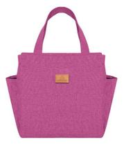 Bolsa Feminina Estilosa Lancheira Semi Impermeavel Isolamento Termico Prática Espaçosa Basica Porta Garrafa Elegante Top Bolsa Feminina Estilosa Lancheira Semi Impermeavel Isolamento Termico Prática Espaçosa Basica Porta Garrafa Elegante Top