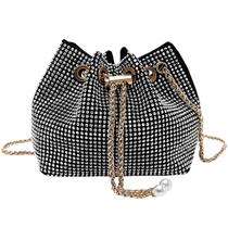 Bolsa Feminina Estilosa Média Luxo Espaçosa Show Brilhosa Top Original Menina Festas Resistente Envio Imediato Brilhante