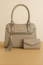 Bolsa Feminina Estruturada com Alça de Mão e Transversal Média Elegante, Versátil Ideal para o Dia a Dia com Muito Estilo