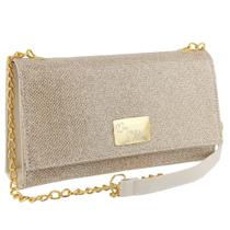 Bolsa feminina festa clutch alça em corrente super brilhosa - DuChico