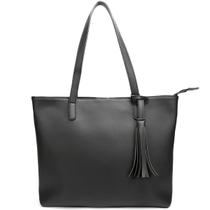 Bolsa Feminina Grande de Ombro em material sintético Pu Resistente Elegante para Mulheres