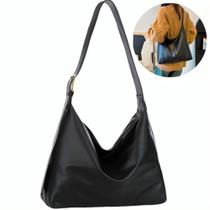 Bolsa Feminina Grande De Ombro Mão Em Couro Pu Cabe Notebook Material Impermeável Resistente Estilo Sacola Tote