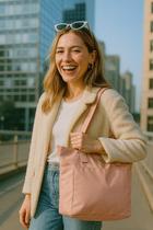 Bolsa Feminina Grande de Ombro Moderna Trabalho Casual Passeio