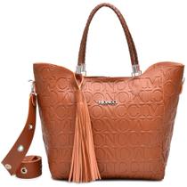 Bolsa feminina grande de ombro sacola alça transversal faculdade trabalho dia a dia moncci