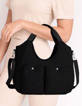 Bolsa Feminina Grande Espaçosa Faculdade Trabalho Passeio