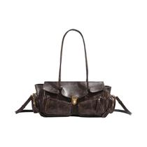 Bolsa Feminina Grande Estilo Y2K Cor Sólida, Bolsa Boston Chique, Bolsa Transversal De Ombro Estilo Bolsa Feminina Grande Estilo Y2K Cor Sólida, Bolsa Boston Chique, Bolsa Transversal De Ombro Estilo
