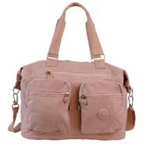 Bolsa Feminina Grande Nylon Impermeável Tiracolo Multi Bolsos Academia Viagem Trabalho Alça Ajuste Bolsa Feminina Grande Nylon Impermeável Tiracolo Multi Bolsos Academia Viagem Trabalho Alça Ajuste