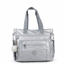 Bolsa Feminina Grande Nylon Tote Ombro Transversal Multi Bolsos Zíper Bolsa Trabalho Viagem