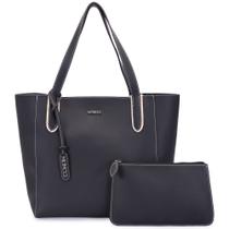 Bolsa feminina grande para trabalho faculdade cabe notebook com ziper Moncci