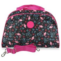 bolsa flamingo fashion bolsa