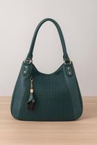 Bolsa Feminina Grande Preta Alça Longa Ombro e Mão Textura Chique Luxo Elegante Fashion Resistente Dia a Dia Casual Trabalho Moderna