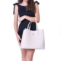 Bolsa Feminina Grande Sacola Espaçosa De Ombro Transversal Alça De Lado