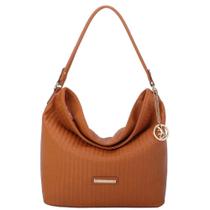 Bolsa Feminina Hobo Sacola Embossed Tressê Fk441 Bolsa Feminina Hobo Sacola Embossed Tressê Fk441