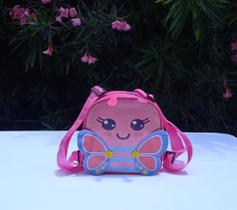 Bolsa Feminina Infantil Pequena Formato Borboleta Alça Regulavel Bolsa Feminina Infantil Pequena Formato Borboleta Alça Regulavel