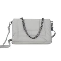 Bolsa Feminina Jeraa Transversal Bege - J00030 Bolsa Feminina Jeraa Transversal Bege - J00030