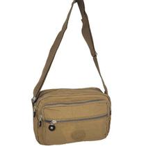 Bolsa Feminina Juvenil Nylon Tactel Transversal 801