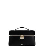 Bolsa feminina JW PEI Thea Top Handle em material vegano preto Bolsa feminina JW PEI Thea Top Handle em material vegano preto