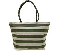 Bolsa Feminina Listrada Verde Verão Praia Piscina Viagem Viajar Moda Linda Tote Boho