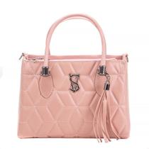 Bolsa feminina Lorena Boradada Premium com Alça de Mão e transversal Lançamento