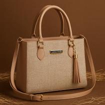 Bolsa feminina lorena palha com alça de regulagem bolsa lançamento com material estilo palha Bolsa feminina lorena palha com alça de regulagem bolsa lançamento com material estilo palha