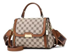 Bolsa Feminina Luxuosa Pequena Transversal Reforçada Linda