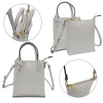 Bolsa feminina mão é transversal 2 em 1 - golden fenix