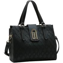 Bolsa Feminina Mão Transversal Texturizada Elegante Chenson