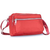 Bolsa Feminina Masculina De Ombro Shoulder Tiracolo Ziper