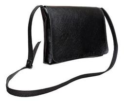 Bolsa Feminina Masculina Em Couro Transversal Carteiro Moderna Excutiva Espaçosa