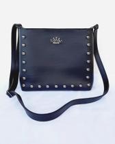 Bolsa feminina média com alça transversal